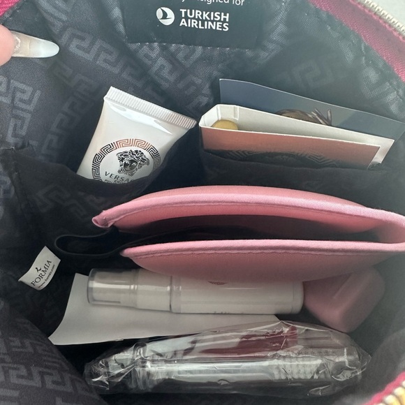 Versace Pink Women's Wallet and Toiletry Bag Set - Picture 2 of 5